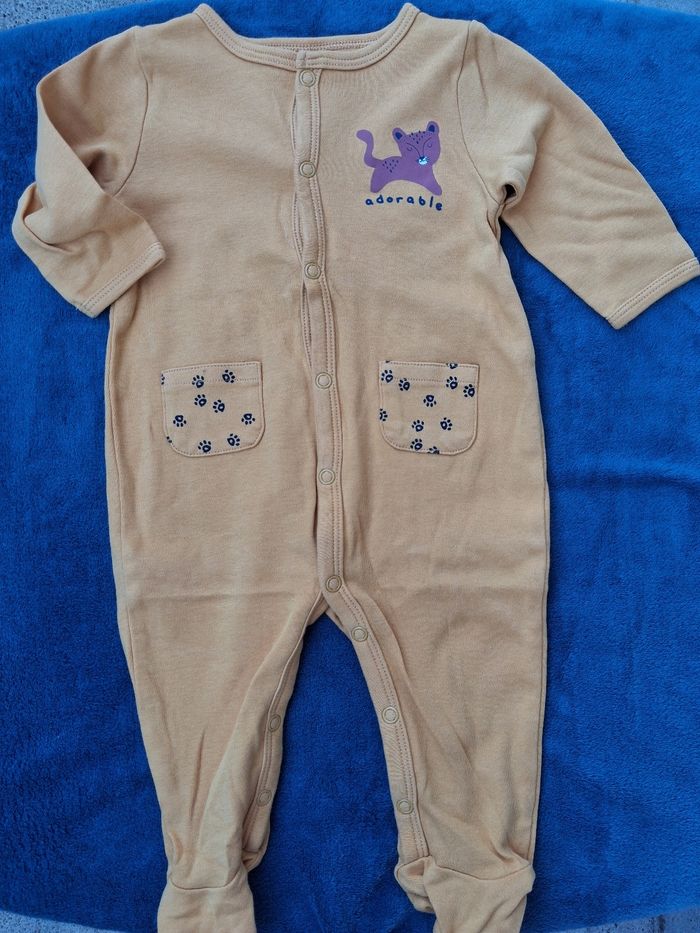 Pyjama fin mixte 6 mois gémo