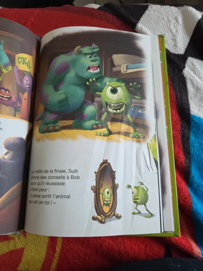Livre disney monstres academy - photo numéro 3