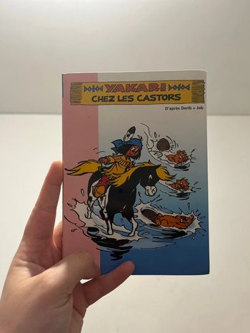 Livre Yakari chez les castors