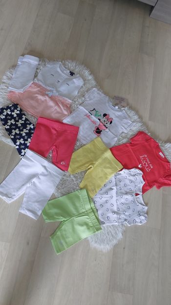 Lot vêtements bébé fille 3 mois
