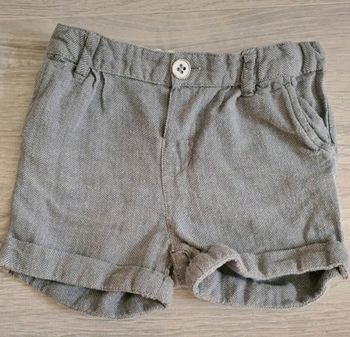 Short gris h&m 18 mois 2 ans