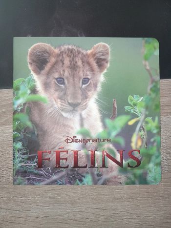 album souple Disney nature - les félins
