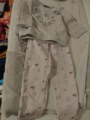 Ensemble polaire pull chat et pantalon In extenso