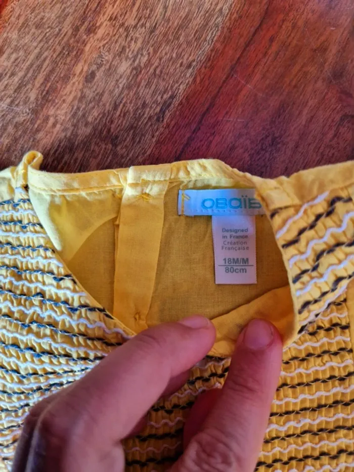 Blouse légère sans manches Okaïdi 18 mois - photo numéro 3