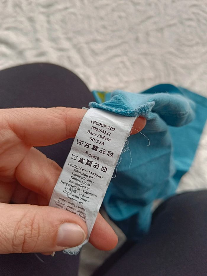 Tee-shirt manches longues Garçon 36 mois Dinosaure Orchestra 100% coton - photo numéro 5