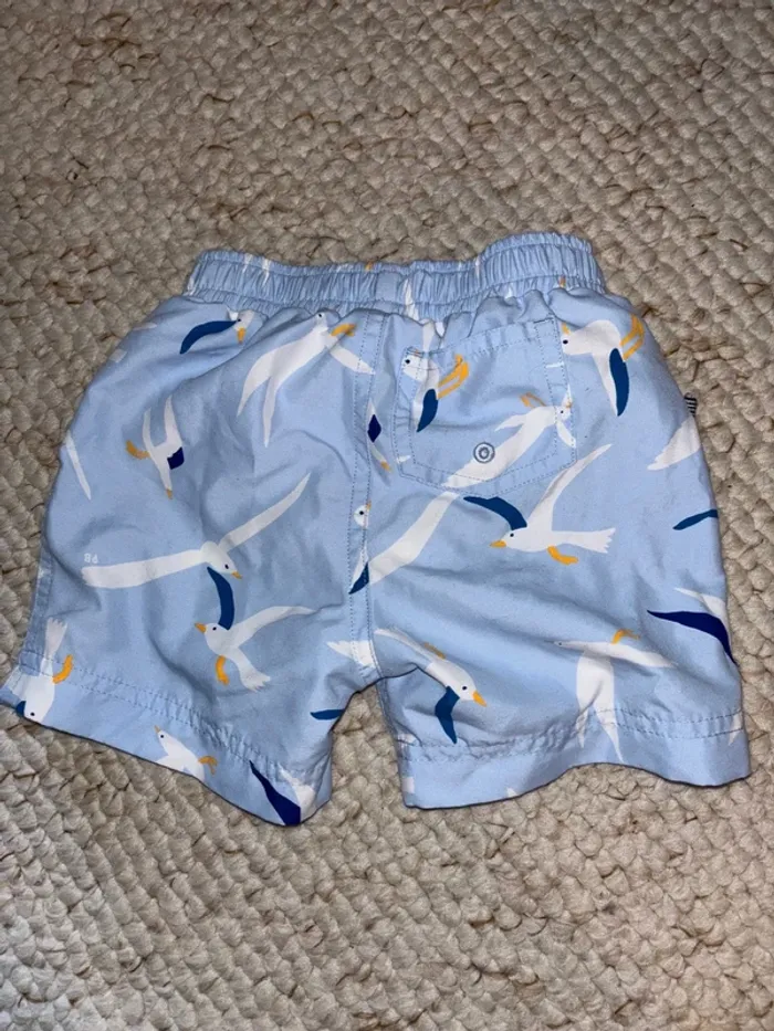 Short bain garçon - 12 mois - Petit Bateau - photo numéro 3