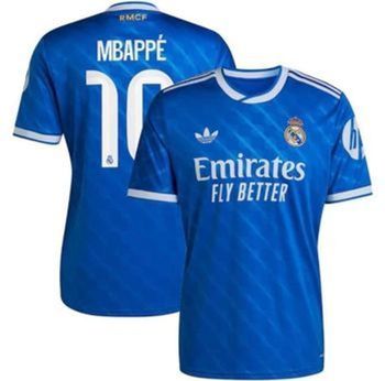 Maillot foot Real Madrid Mbappé taille L 
