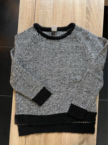 Original pull noir et blanc effet chiné Vero Moda S
