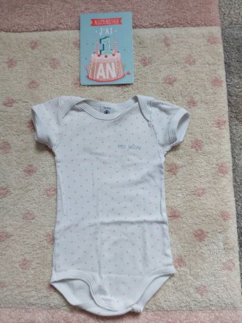 Bodie 12 mois petit bateau neuf