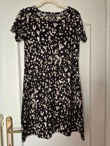 Robe imprimée léopard M