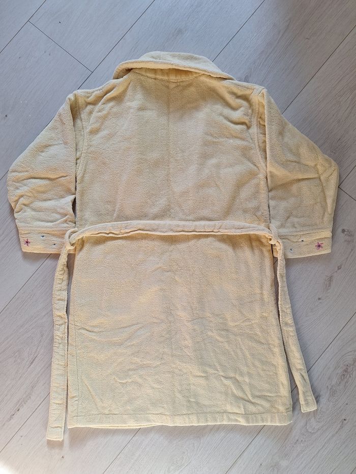 Peignoir jaune pour enfant - photo numéro 4