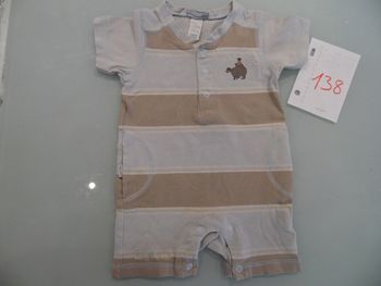 combishort 6 mois H&M disney