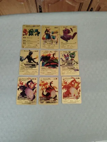 lot de cartes pokémon