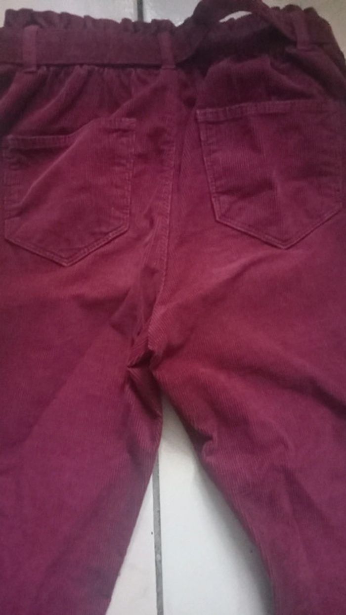 Pantalon bordeaux Okaïdi 14 ans - photo numéro 5
