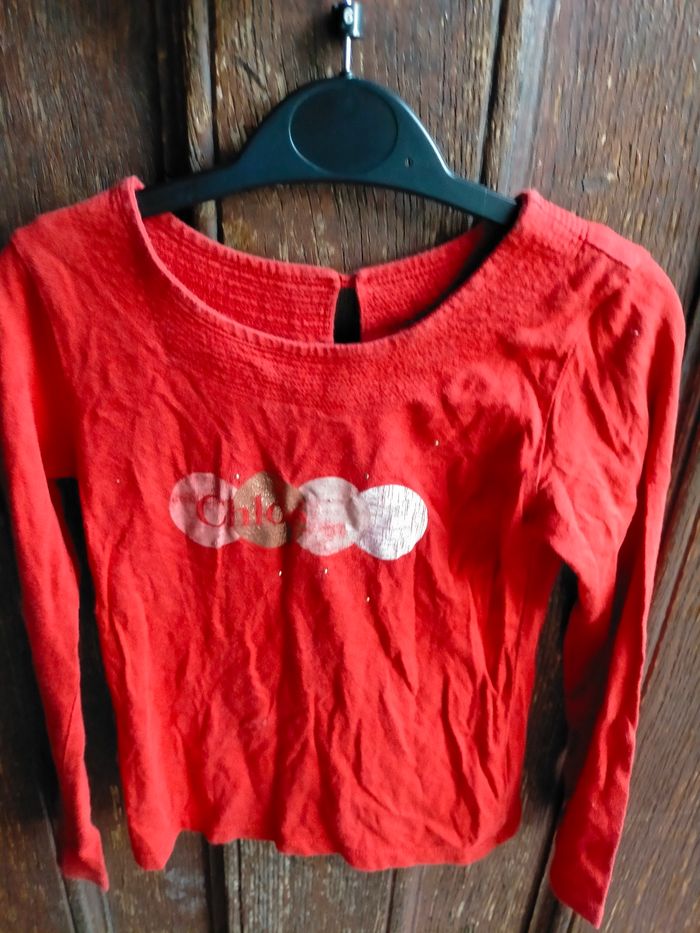 Très joli tee shirt Chloé 5 ans