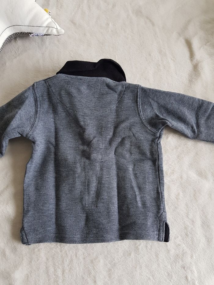 Polo manches longues garçon 12 mois - photo numéro 6