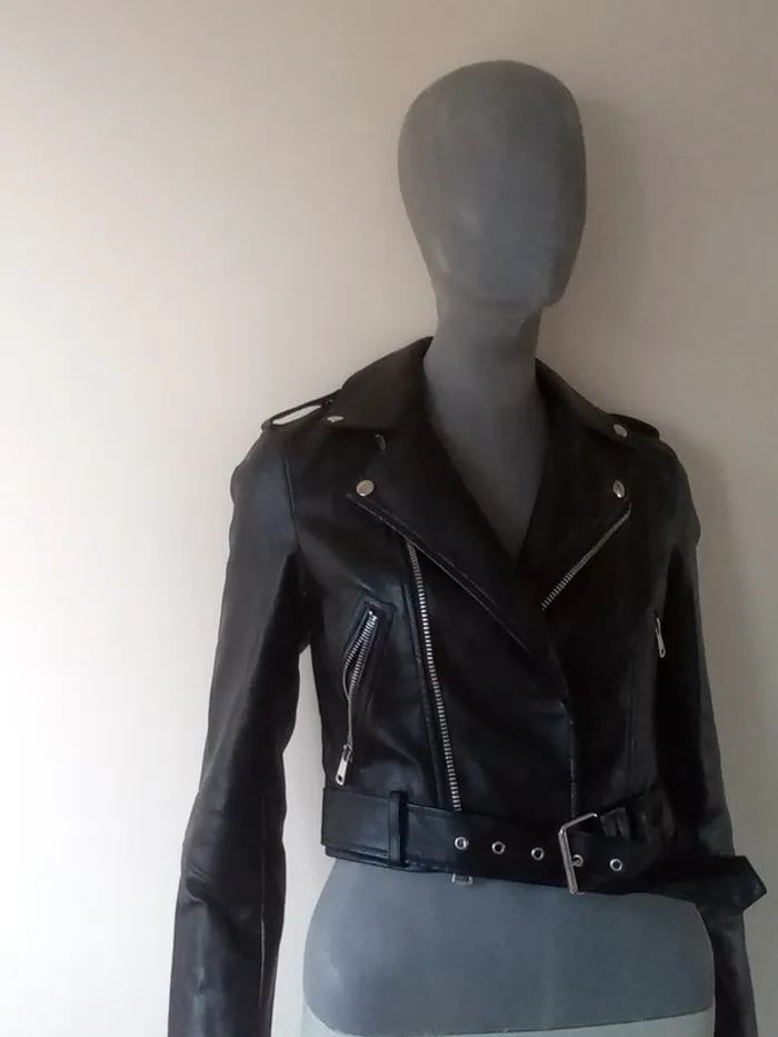 Veste en simili cuir - photo numéro 2