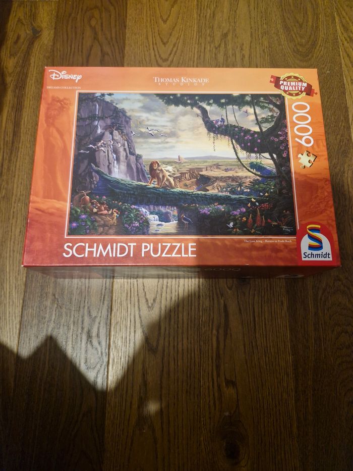 Puzzle 6000  pièces le roi lion schmidt