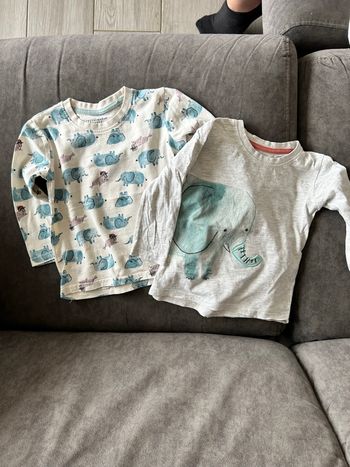 Lot 4 t shirt manche longue