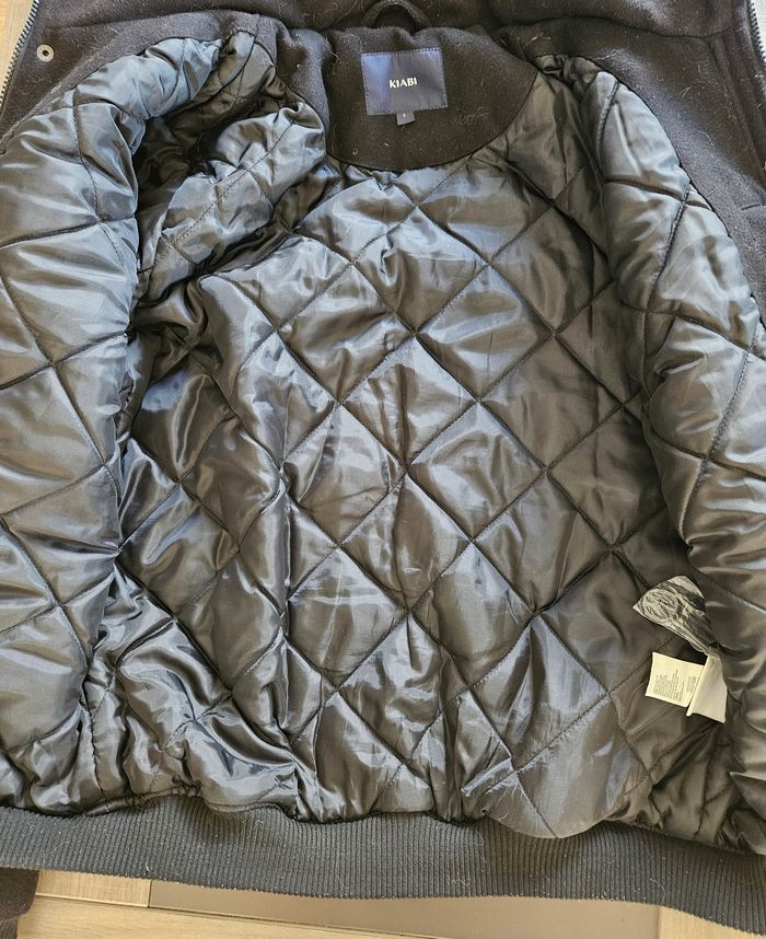 Manteau kiabi noir neuf taille L - photo numéro 4