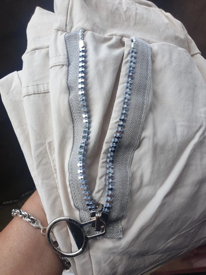 Pantalon blanc cassé fashion 🌞 - photo numéro 5