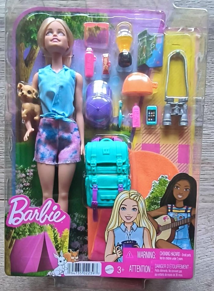 arbie - Barbie Malibu Camping - Poupée mannequin - Dès 3 ans