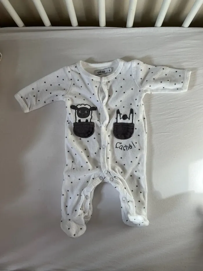 Pyjama naissance mixte