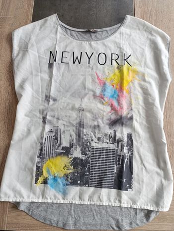 t-shirt manches courtes femme taille 38