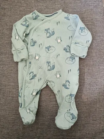 Pyjama bleu - 1 mois/56cm - C&A