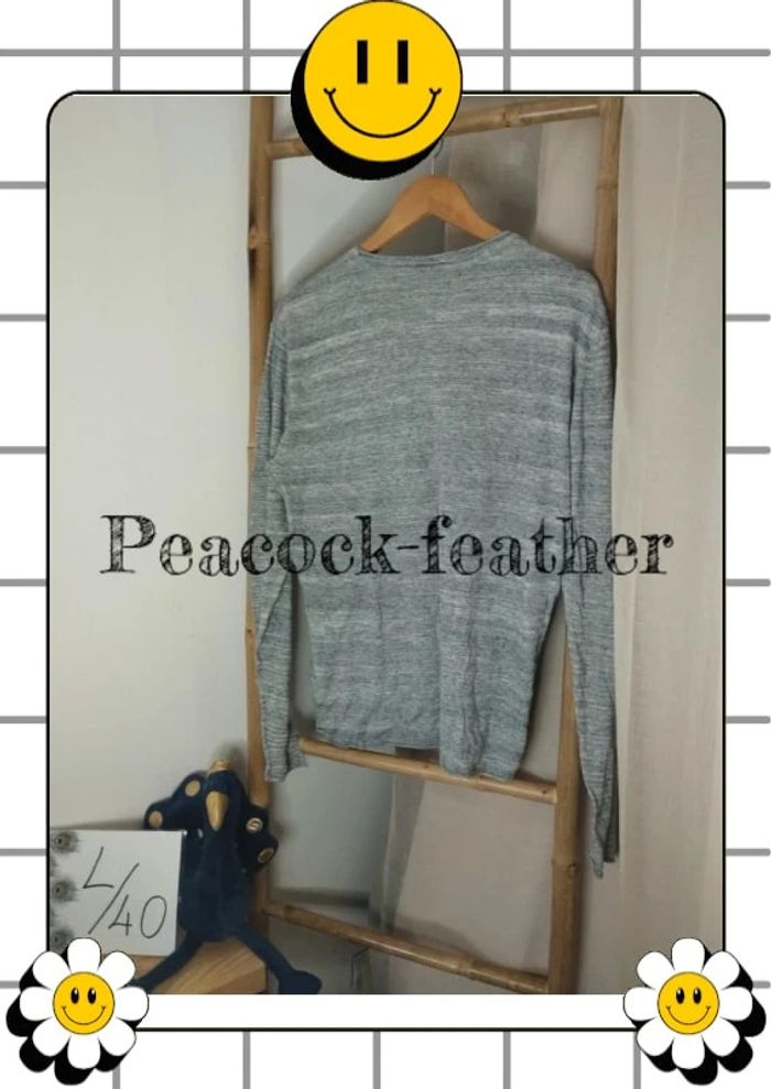 Pull fin gris fsbn L homme - photo numéro 4