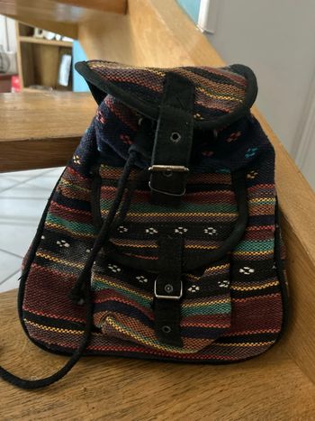 Sac à dos tissu