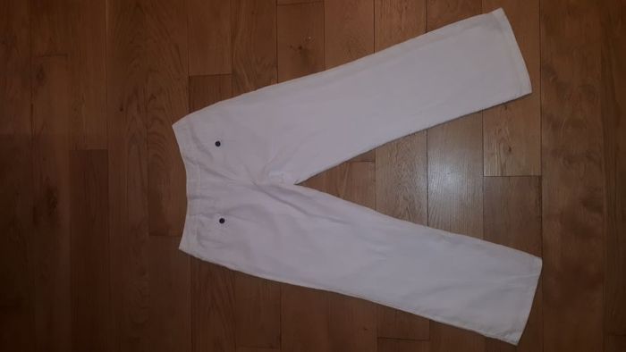 Pantalon blanc marque Grain de Malice taille 40