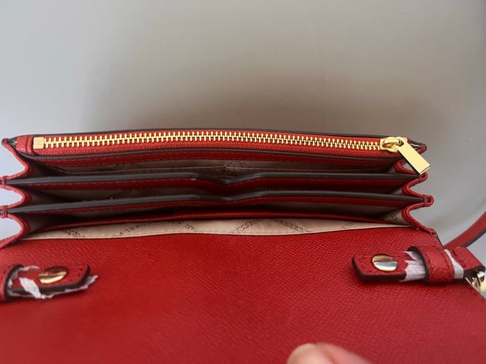 Sac pochette MK terracota - photo numéro 6