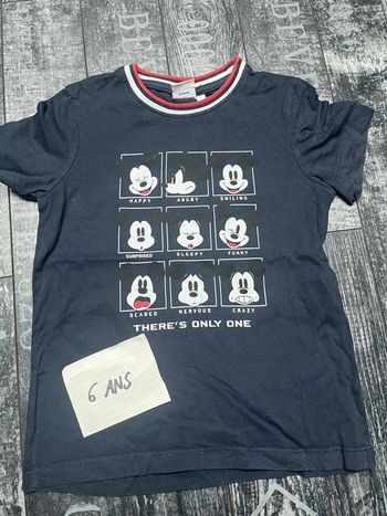 T shirt mickey 6 ans