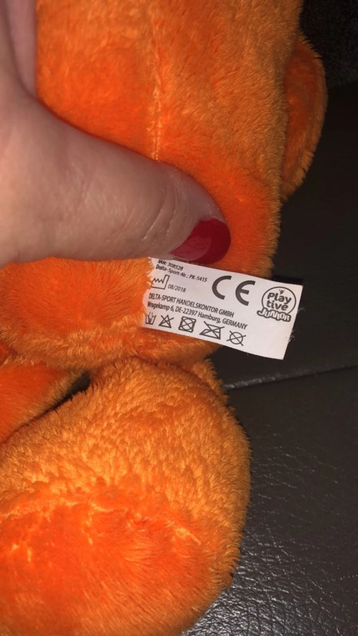 Peluche carotte - photo numéro 4
