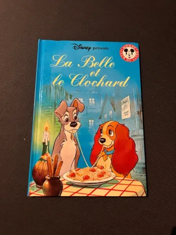 Livre pour enfants Disney la belle et le clochard