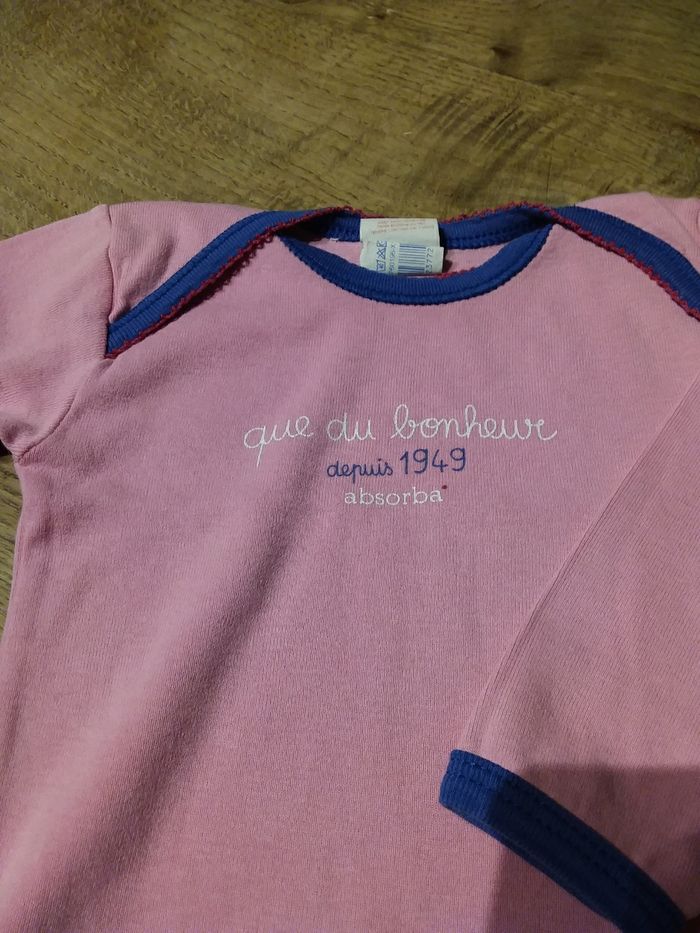 Lot de 2 bodies fille Absorba et c&a 18 mois - photo numéro 3