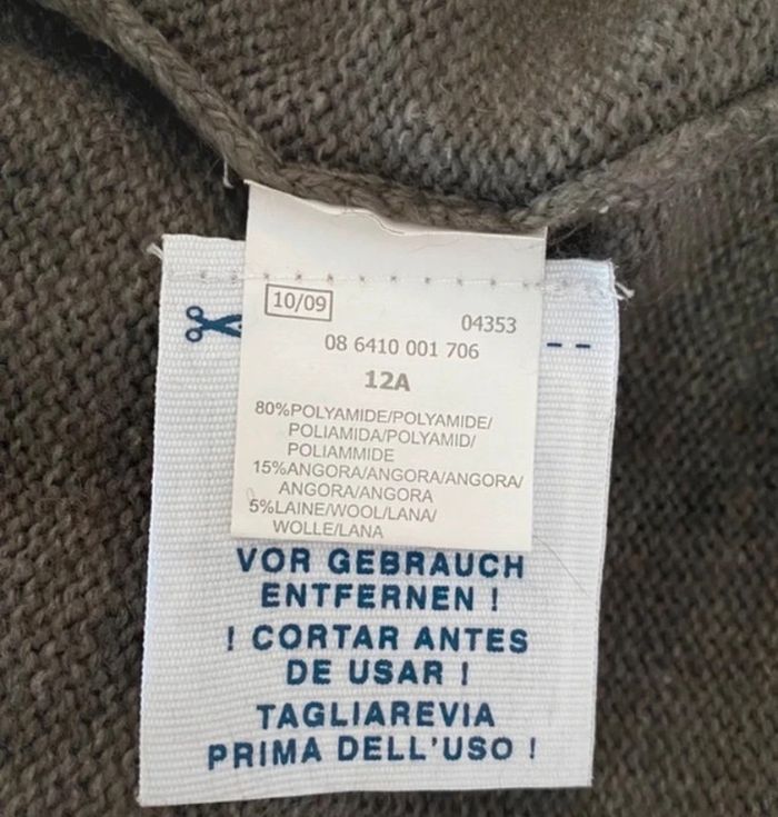 Pull Miss Creeks taille 12 ans Neuf  85 % Polyamide 15% angora et 5% laine - photo numéro 5