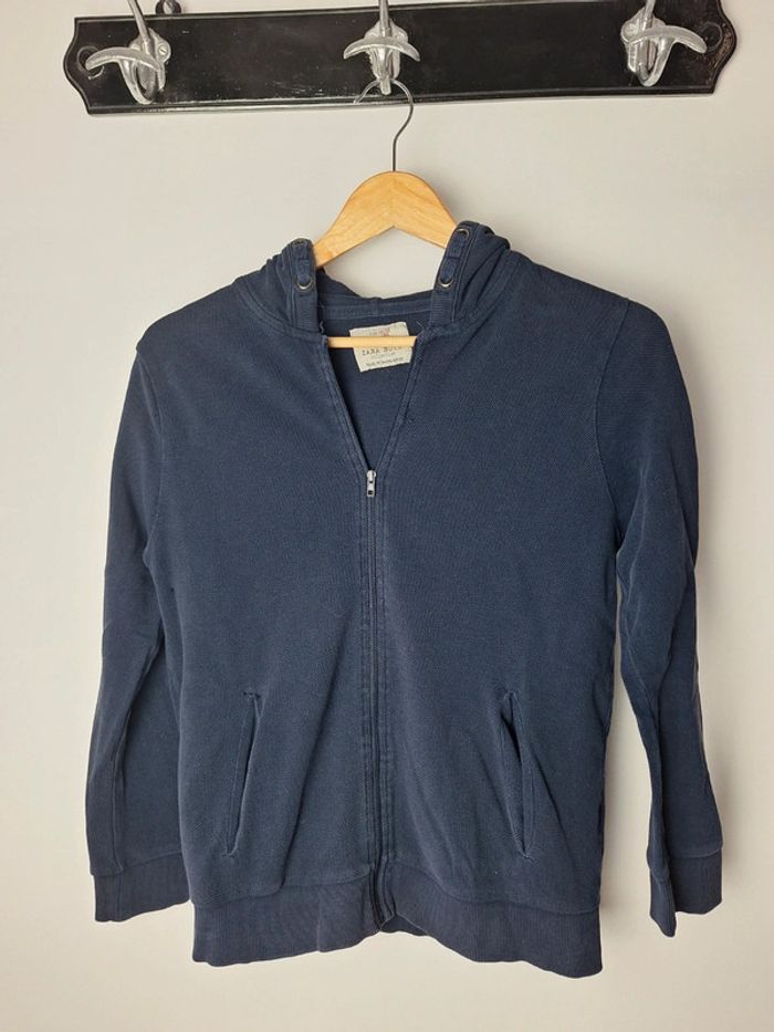 Gilet zippé à capuche garçon 11/12 ans Zara boys