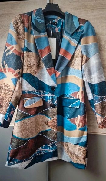 Blazer long.