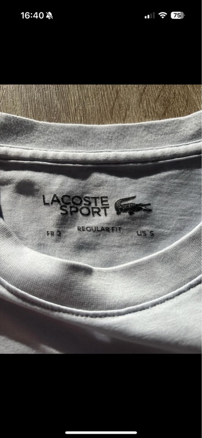 T shirt Lacoste - photo numéro 4