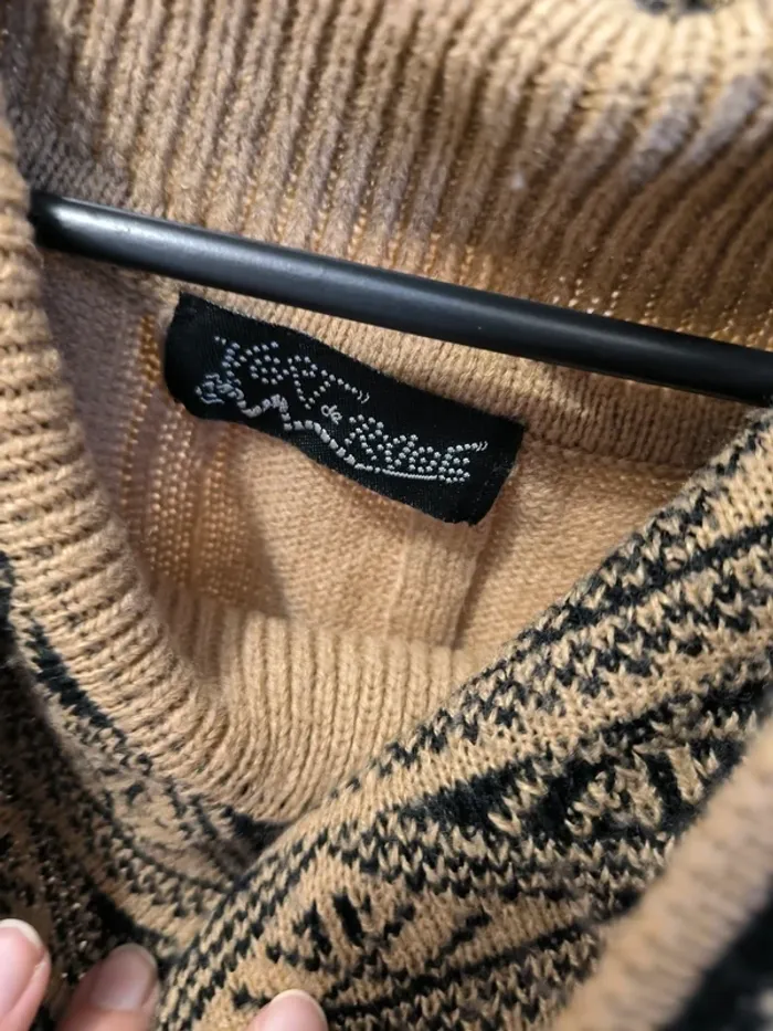Pull sans manches laine - photo numéro 2