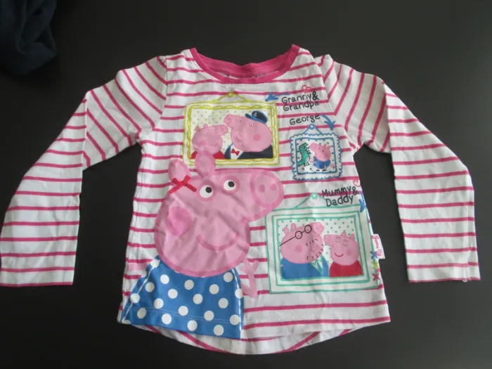 tee shirt Peppa Pig