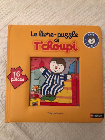 Livre-puzzle de Tchoupi