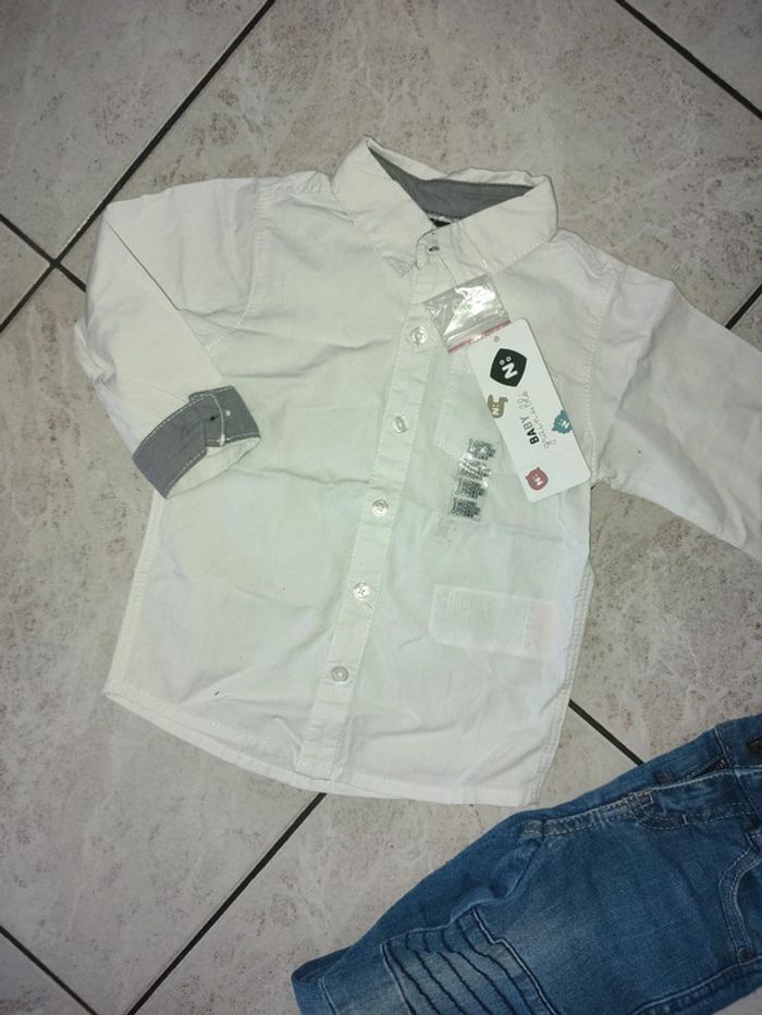 Chemise 18 mois neuf