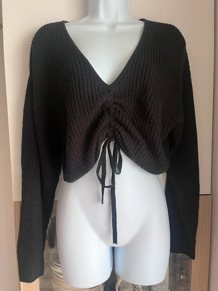 Pull court noir h&m - photo numéro 2