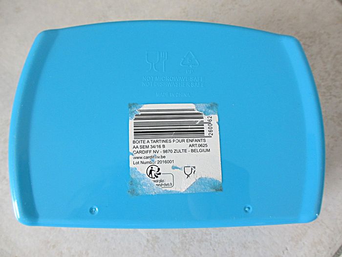 Boîte à goûter rectangulaire enfant en plastique Dory - photo numéro 5