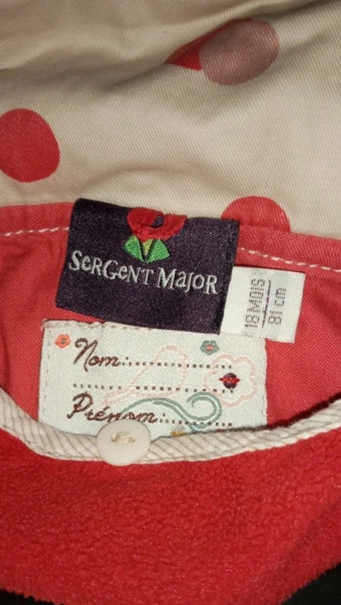 Manteau Sergent Major taille 18 mois - photo numéro 3