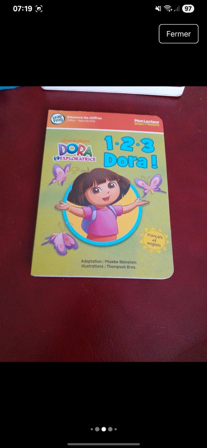 Lecteur Scout et 6 livres Leap frog - photo numéro 6