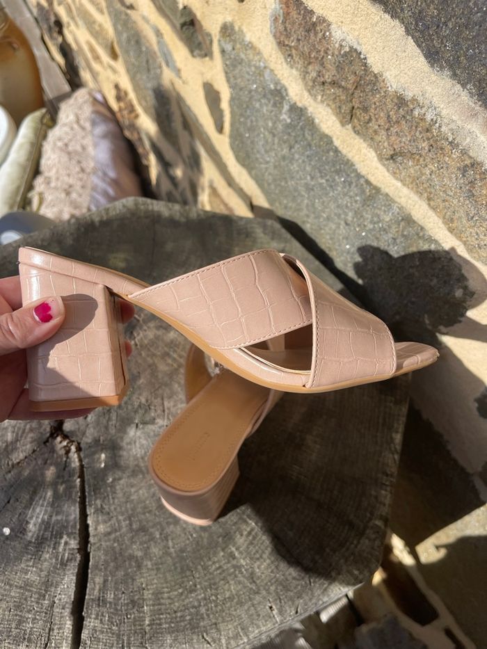 Mule à talon nude - Pimkie - photo numéro 5